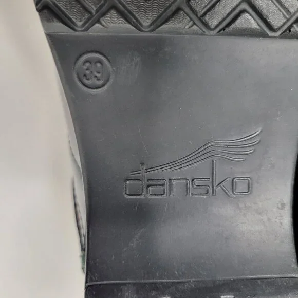 Dansko Women's Size 39 (US Size 9) Clog Shoes Slip On Multicolor - Picture 9 of 11